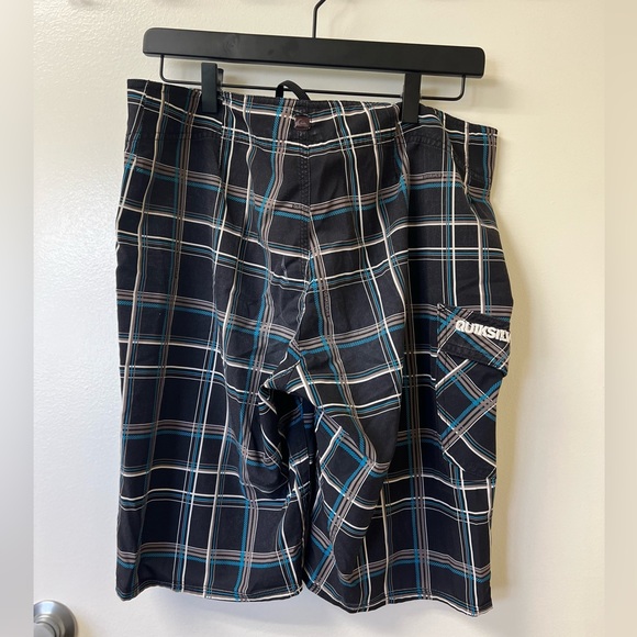 Patterned Swim Trunks - Picture 2 of 2